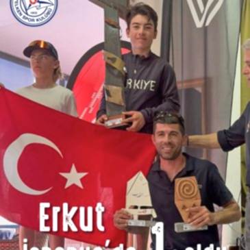 Erkut İspanya’da 1. oldu